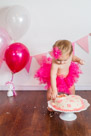 Adelynn's 1st Birthday Party and Cake Smash in Waukesha, WI