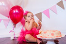 Adelynn's 1st Birthday Party and Cake Smash in Waukesha, WI