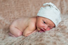 In home newborn portrait photography in Waukesha, WI