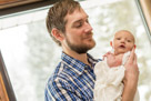 In home newborn portrait photography in Waukesha, WI