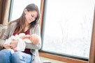 In home newborn portrait photography in Waukesha, WI