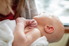 In home newborn portrait photography in Waukesha, WI