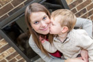 In home newborn portrait photography in Waukesha, WI