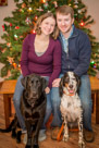 Family Portrait Christmas Photography in Brown Deer, WI