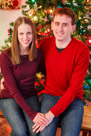 Family Portrait Christmas Photography in Brown Deer, WI