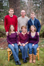 Family Portrait Christmas Photography in Brown Deer, WI